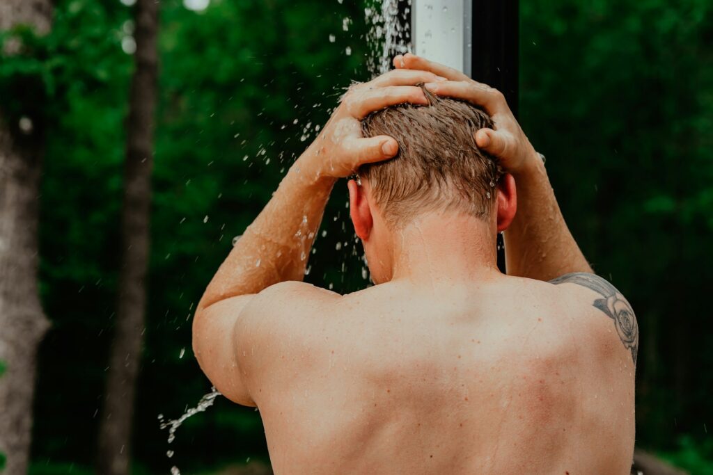 Cold shower routine for health and energy