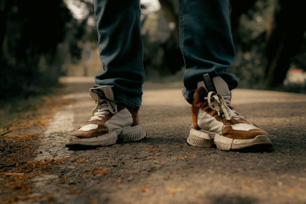 Establishing a daily walking habit for long-term health.
